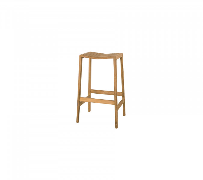Flip barski stol iz tikovega lesa (54061T)
